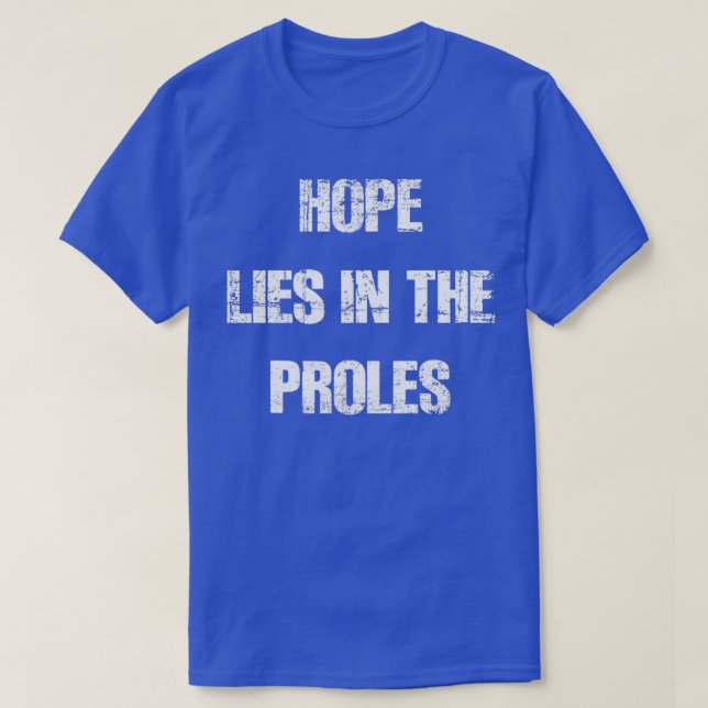 Hoppet Ljuger i Profiler 1 T Shirt (Design framsida)