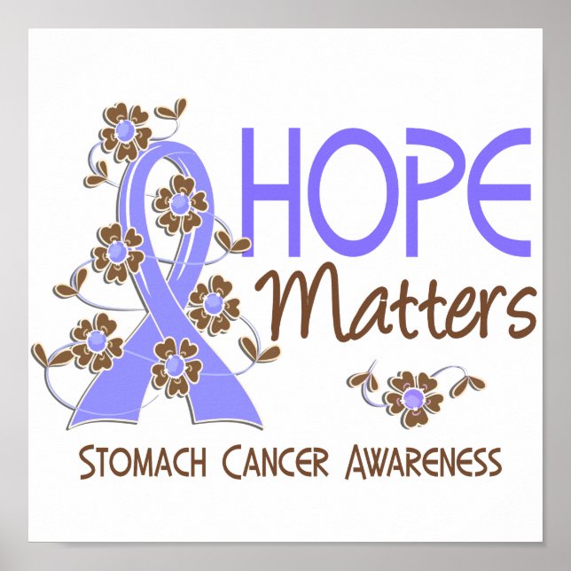 Hoppet matchar 3 stomach Cancer Poster (Framsidan)