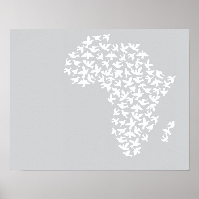 Hoppet om Afrika Poster (Framsidan)