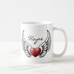 Hoppet om Angel Vingar Mugg