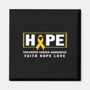 Hoppet om barncancer - barncancervårdsvärmare magnet