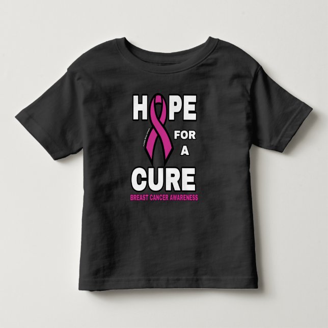 Hoppet om en bock.. bröstcancer t shirt (Framsida)