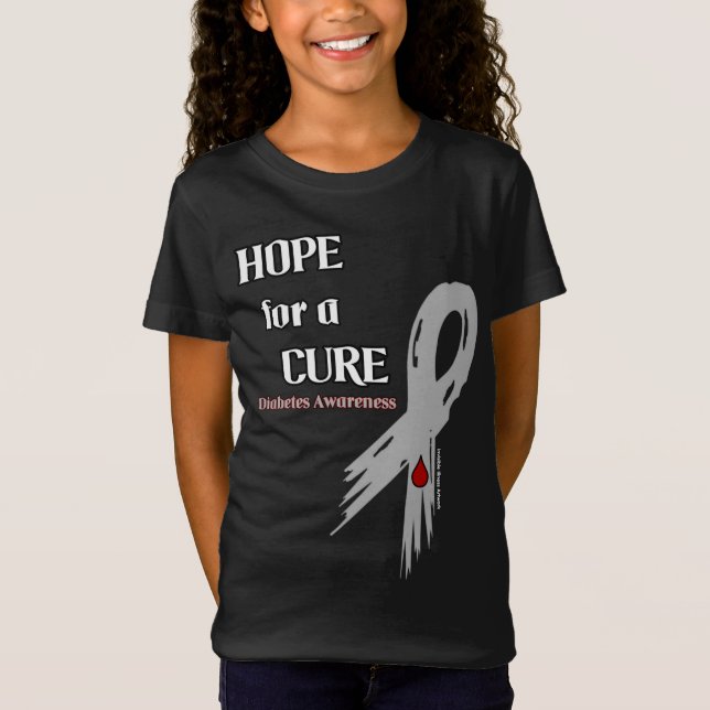 Hoppet om en bostad/torn... Diabetes T-Shirt (Framsida)