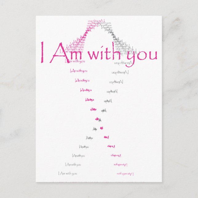 Hoppet om ett botemedel mot bröstcancer vykort (Framsida)