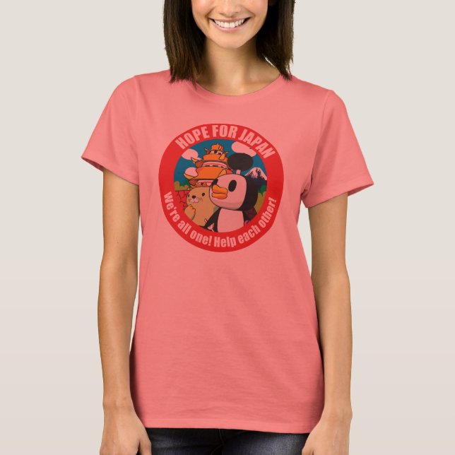Hoppet om Japan Tee Shirt (Framsida)