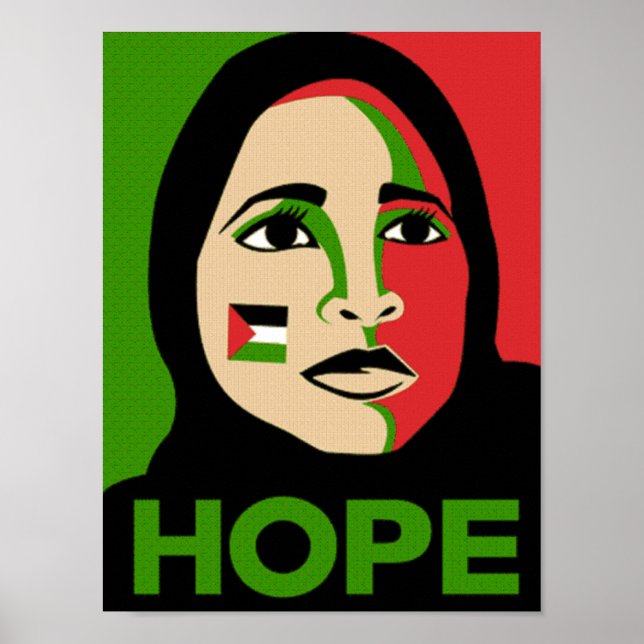 Hoppet om Palestina Poster (Framsidan)