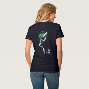 Hoppet om världsfreden Kvinnor V-Nacke T Shirt