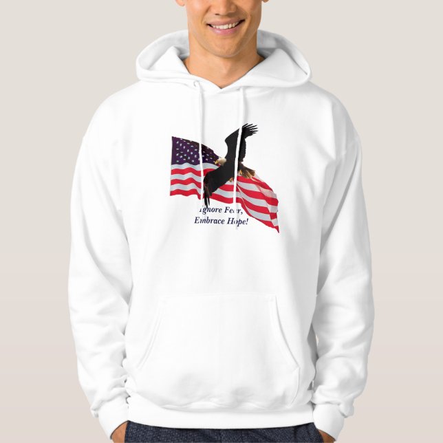Hoppet över rädslan! Hoodie (Framsida)