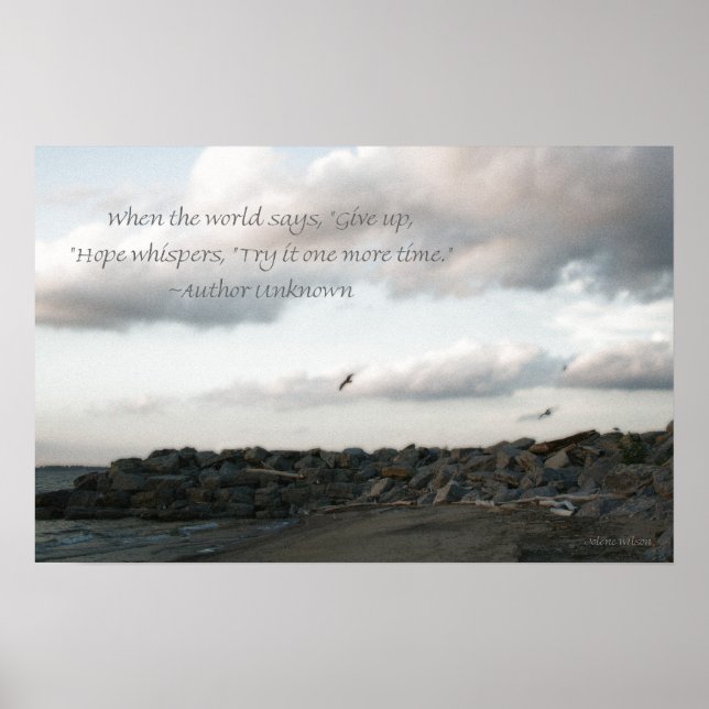 Hoppet poster (Framsidan)