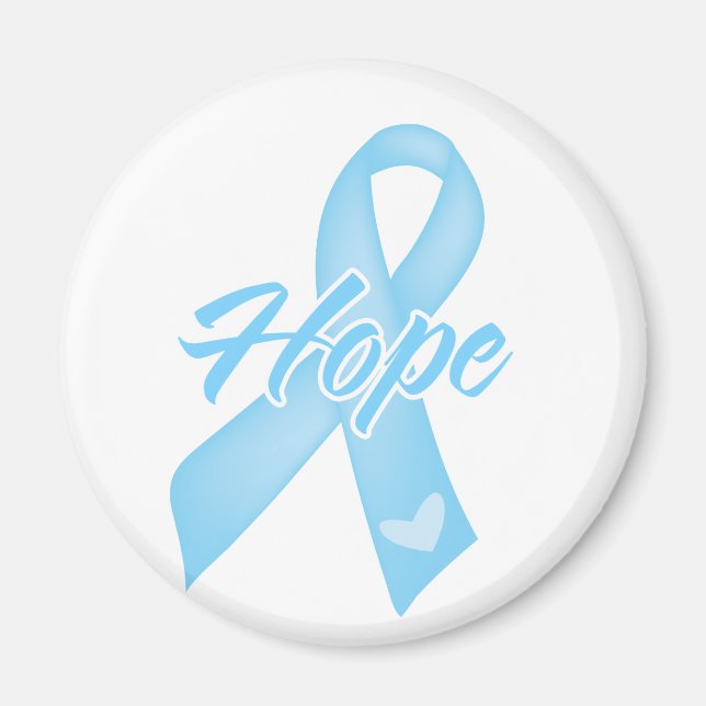 Hoppet Ribbon - Prostate Cancer Magnet (Framsidan)