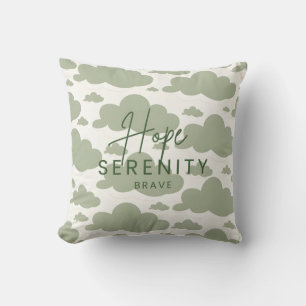 Hoppet ・ Serenity ・ Modig inspiration Dekorativ ku Kudde