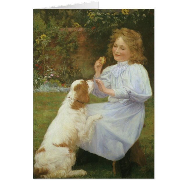 Hoppets behag av William Henry Gore Hälsningskort (Framsidan)
