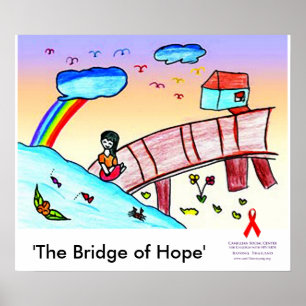 Hoppets bro ( hiv/AIDS Charity ) Poster