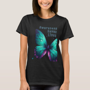 Hoppets fjäder - Självmordsförebyggande T-Shirt