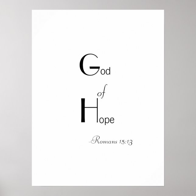 Hoppets gud poster (Framsidan)