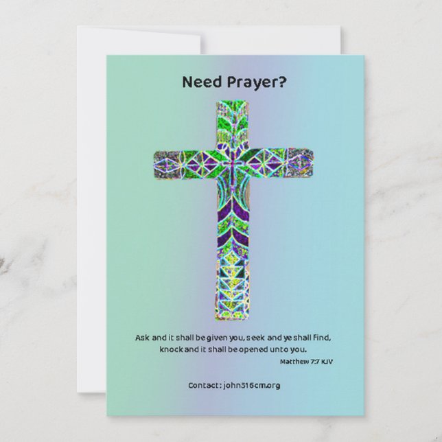 Hoppets inspirationskort julkort (Framsida)