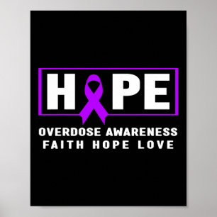 Hoppfull överdosering Medvetenhet Poster