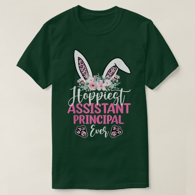 Hoppiest Assistant Principal Allleopard Bunny Ea T Shirt (Design framsida)