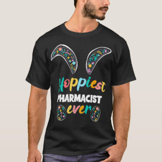 Hoppiest Pharmacist nånsin funny Pharmacist Påsk M T Shirt