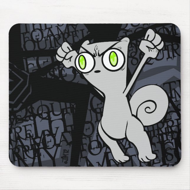 Hoppin ilskna Foamy Mousepad Musmatta (Framsidan)