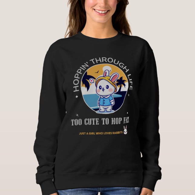 Hoppin’ Through Life T Shirt (Framsida)