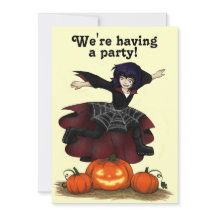 Hopping Hazel Halloween fest bjudande