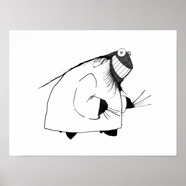 Hoppin'Mad Poster (Framsidan)