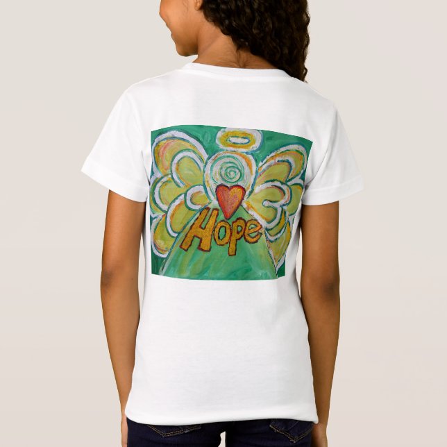 Hoppinspiration Angel Shirt (Art på baksidan) Tröja (Baksida)