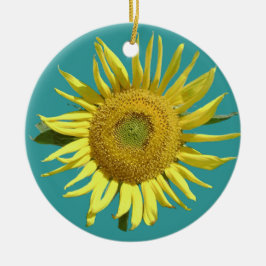 Hoppjulprydnad - runda julgransprydnad keramik