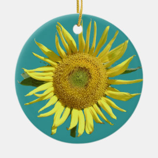 Hoppjulprydnad - runda julgransprydnad keramik