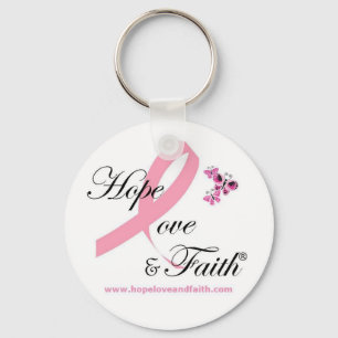 Hoppkärlek & tro Keychain Nyckelring