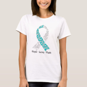 Hoppkricka- och för vithoppkärlek tro t shirt