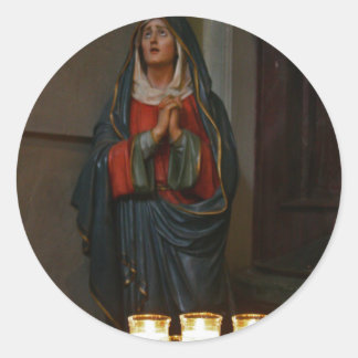 Hoppljus [jul] runt klistermärke