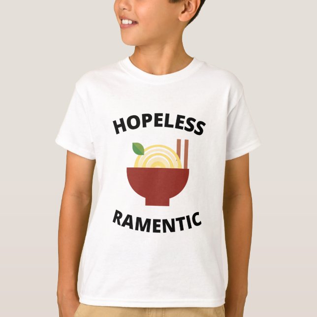 Hopplös Ramentisk T-Shirt (Framsida)