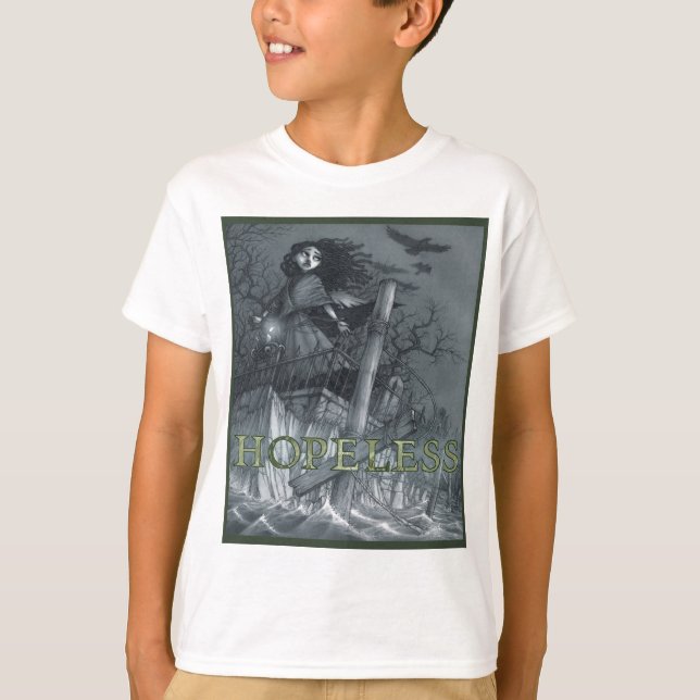 "Hopplös" ung Salamandra Tee (Framsida)