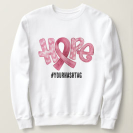 Hoppmedvetanderibbon Anpassad Hashtag T Shirt