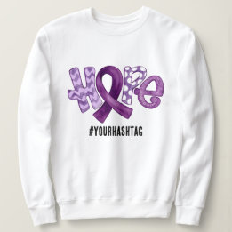 Hoppmedvetanderibbon Personlig Hashtag T Shirt