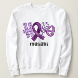 Hoppmedvetanderibbon Personlig Hashtag T Shirt