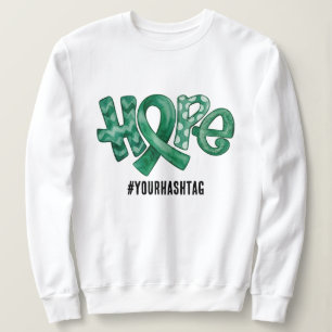 Hoppmedvetanderibbon Personlig Hashtag T Shirt