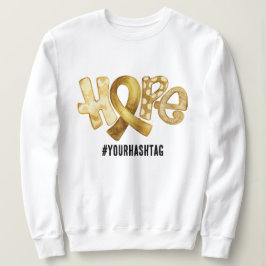Hoppmedvetanderibbon Personlig Hashtag T Shirt