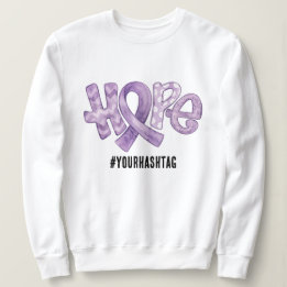 Hoppmedvetanderibbon Personlig Hashtag T Shirt