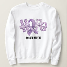 Hoppmedvetanderibbon Personlig Hashtag T Shirt