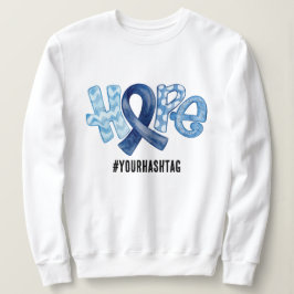 Hoppmedvetanderibbon Personlig Hashtag T Shirt