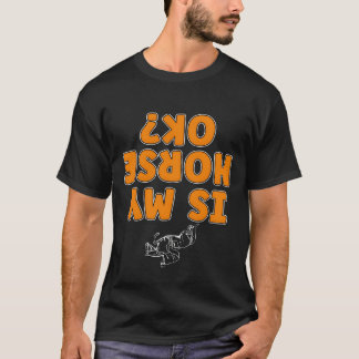 Hoppning Är Min Häst Okej Häst Hoppning v T Shirt