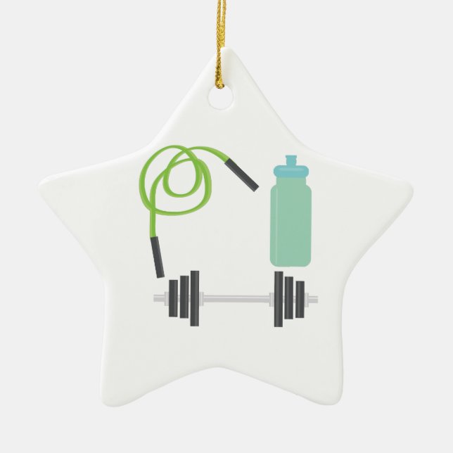 Hopprep Julgransprydnad Keramik (Framsidan)