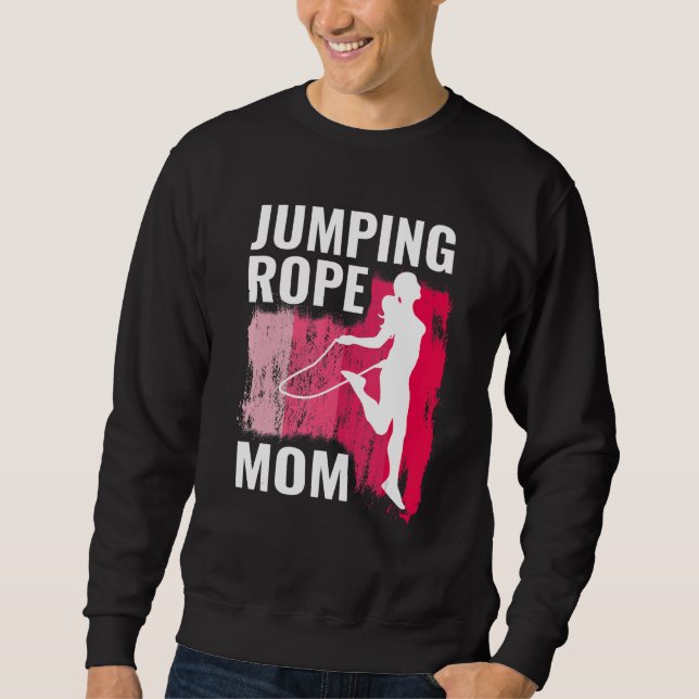 Hopprep mamma rep hoppare för kvinnor hopprep  lång ärmad tröja (Framsida)
