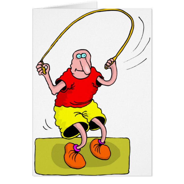 Hopproap Hälsningskort (Framsidan)