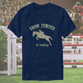 Hoppryttare Under Utbildning | Vintage Ryttare T Shirt