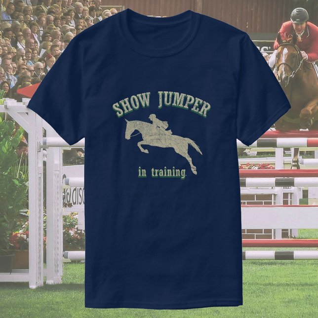 Hoppryttare Under Utbildning | Vintage Ryttare T Shirt (Skapare uppladdad)