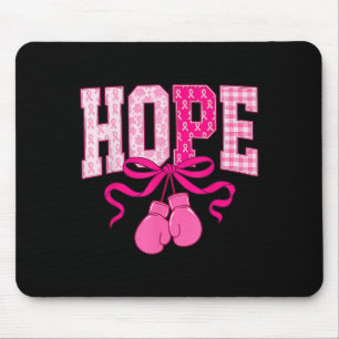 Hoppsan Rosa Ribbon Boxing Handskar Rosa Bröstcanc Musmatta